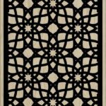 Decorative Slotted Panel 187 Pattern PDF File