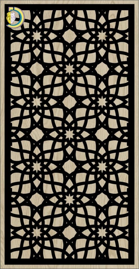 Decorative Slotted Panel 187 Pattern PDF File