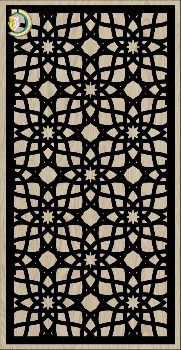 Decorative Slotted Panel 187 Pattern PDF File