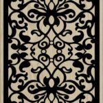 Decorative Slotted Panel 189 Pattern PDF File