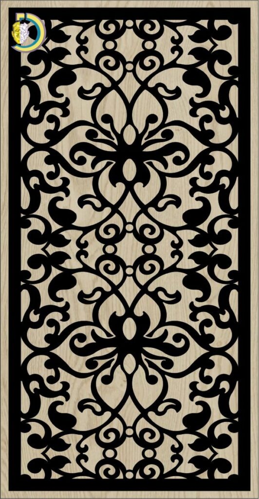 Decorative Slotted Panel 189 Pattern PDF File