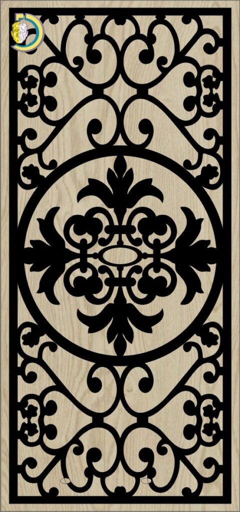 Decorative Slotted Panel 191 Pattern PDF File