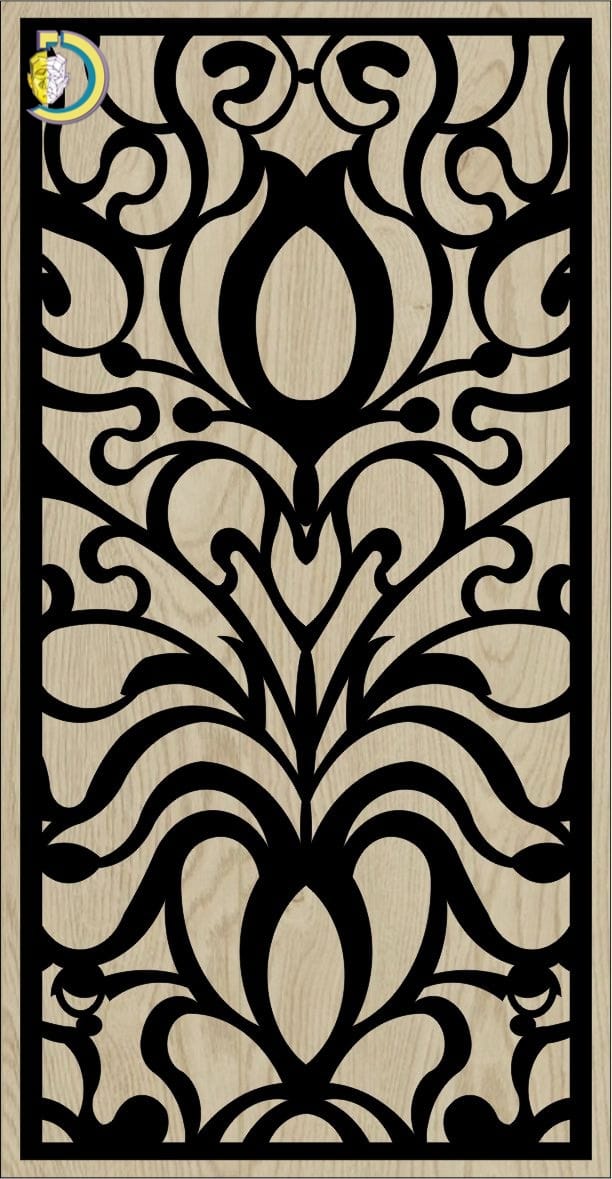 Decorative Slotted Panel 194 Pattern PDF File