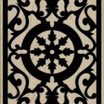 Decorative Slotted Panel 195 Pattern PDF File