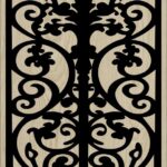 Decorative Slotted Panel 196 Pattern PDF File