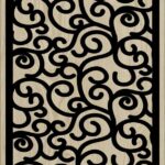 Decorative Slotted Panel 200 Pattern PDF File