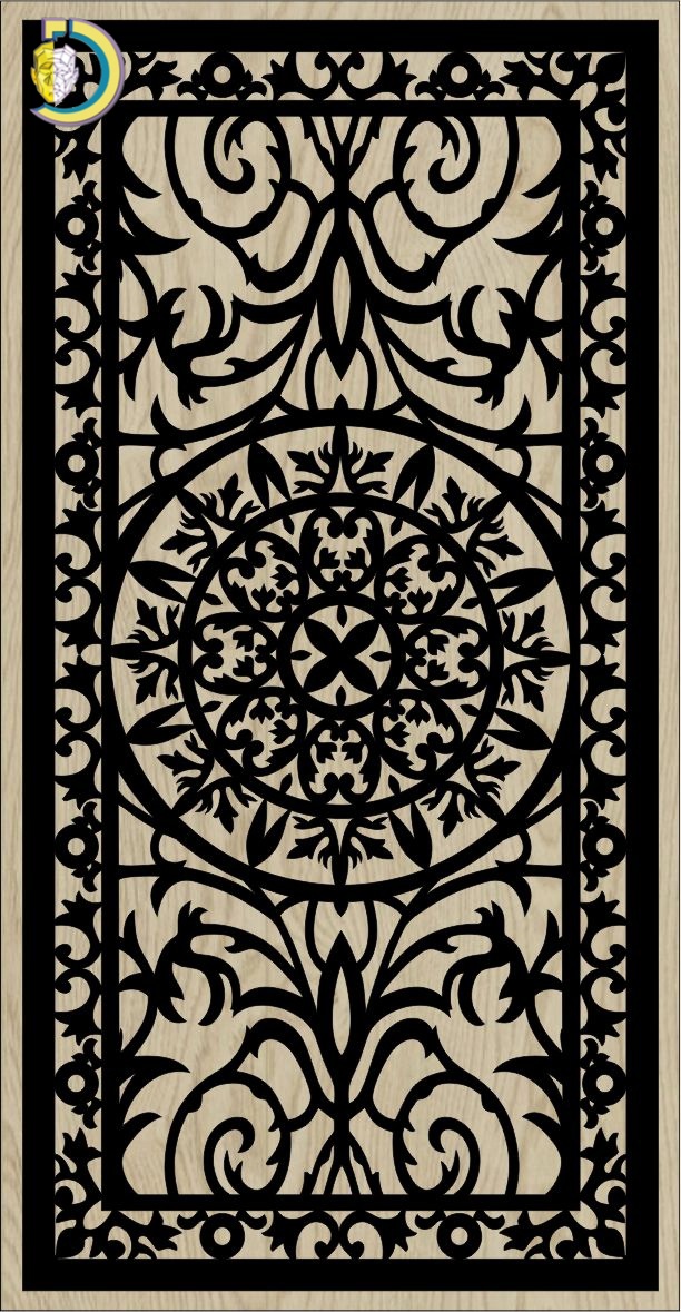 Decorative Slotted Panel 201 Pattern PDF File