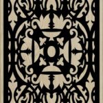 Decorative Slotted Panel 209 Pattern PDF File