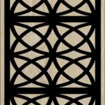 Decorative Slotted Panel 21 Pattern PDF File