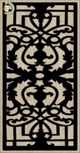 Decorative Slotted Panel 210 Pattern PDF File