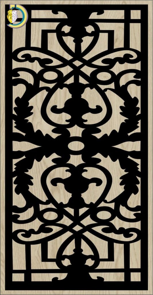 Decorative Slotted Panel 210 Pattern PDF File