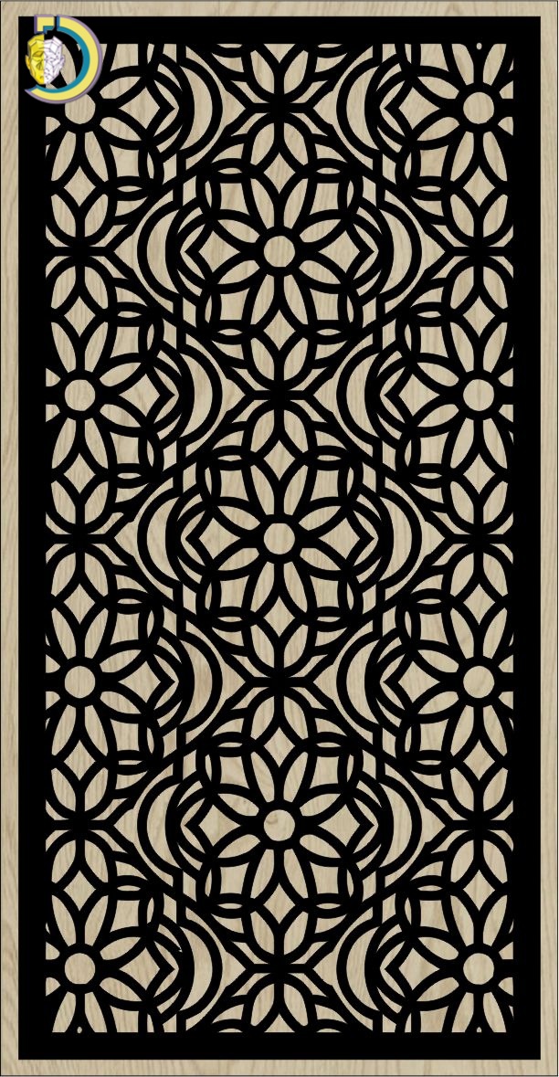 Decorative Slotted Panel 211 Pattern PDF File