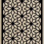 Decorative Slotted Panel 212 Pattern PDF File