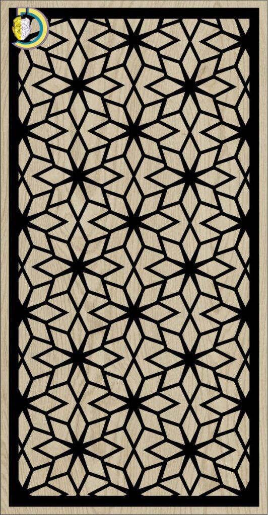 Decorative Slotted Panel 212 Pattern PDF File