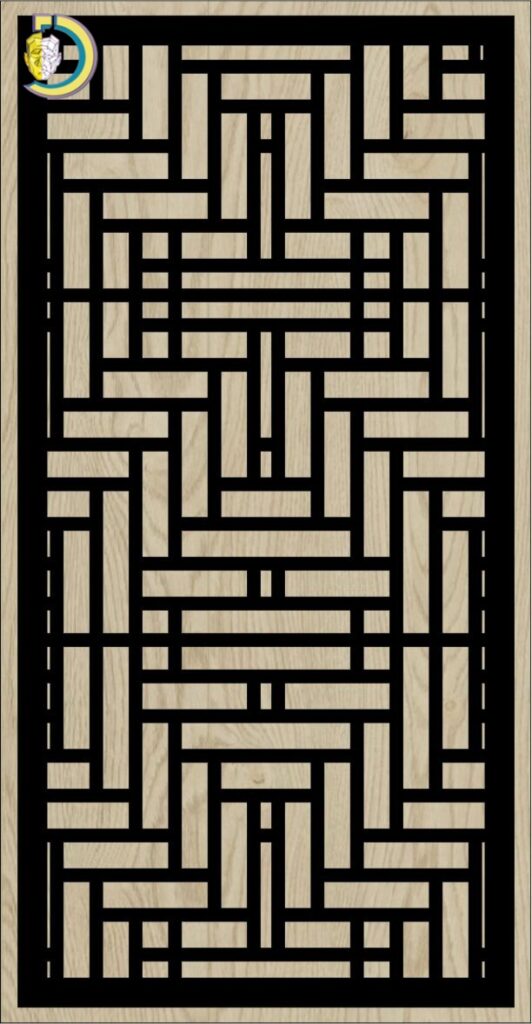 Decorative Slotted Panel 214 Pattern PDF File