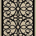 Decorative Slotted Panel 22 Pattern PDF File