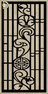 Decorative Slotted Panel 221 Pattern PDF File