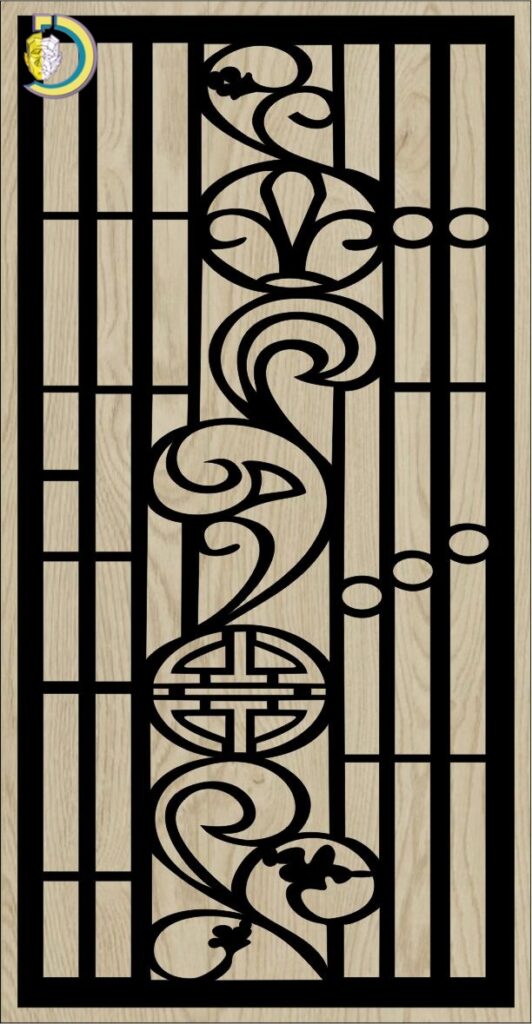 Decorative Slotted Panel 221 Pattern PDF File