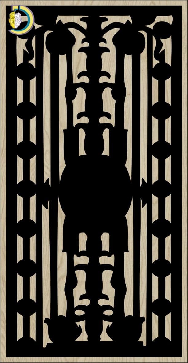 Decorative Slotted Panel 222 Pattern PDF File