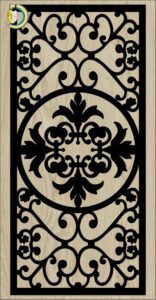 Decorative Slotted Panel 227 Pattern PDF File