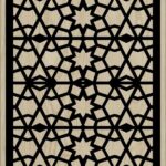 Decorative Slotted Panel 228 Pattern PDF File