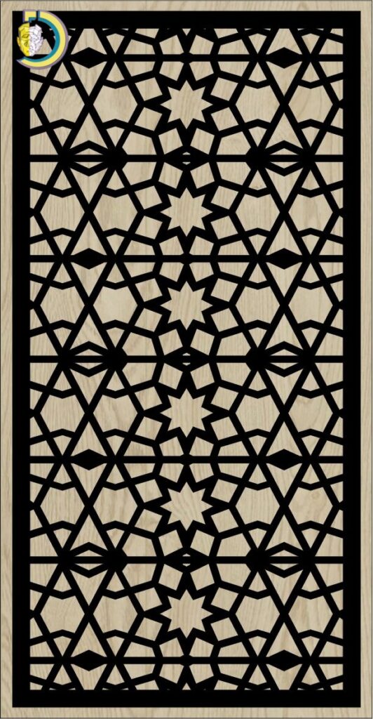 Decorative Slotted Panel 228 Pattern PDF File