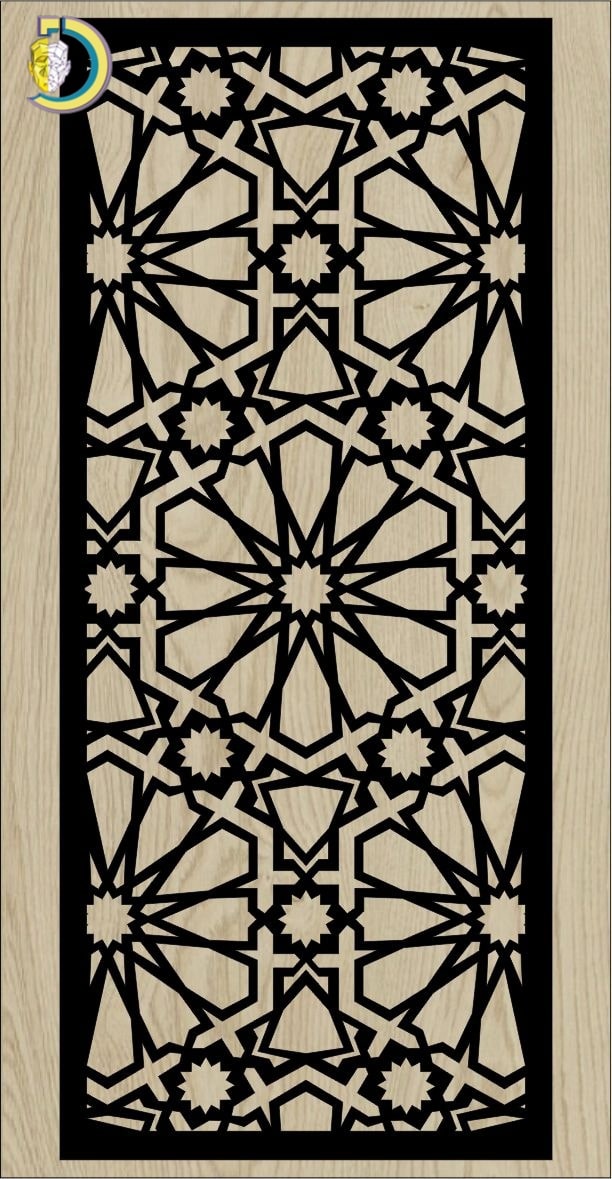 Decorative Slotted Panel 229 Pattern PDF File