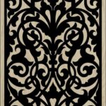 Decorative Slotted Panel 23 Pattern PDF File