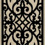 Decorative Slotted Panel 230 Pattern PDF File