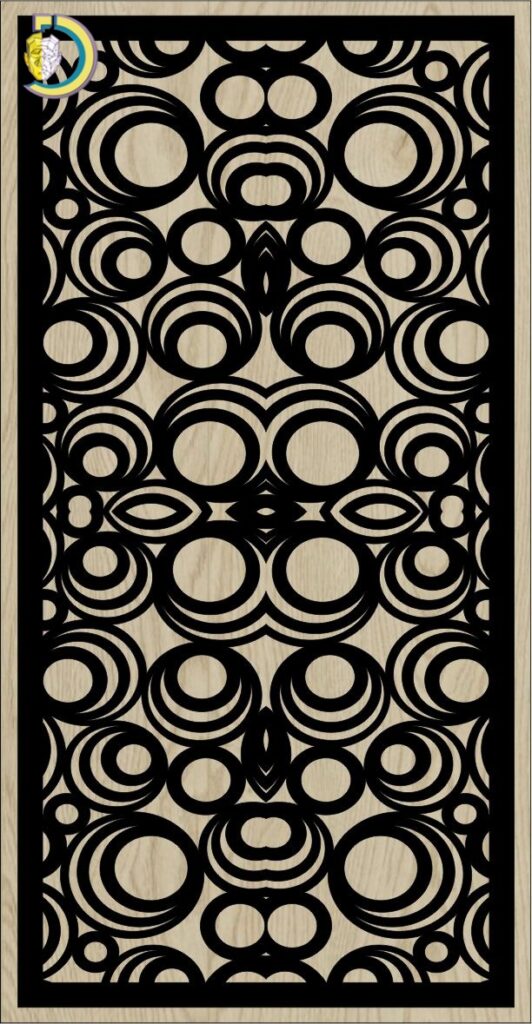 Decorative Slotted Panel 231 Pattern PDF File