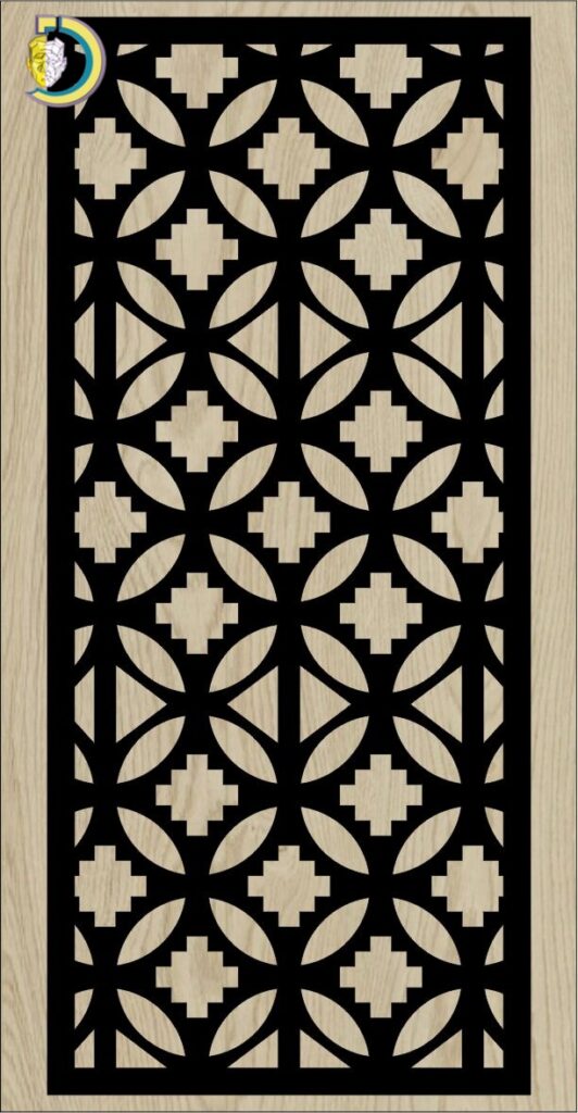 Decorative Slotted Panel 232 Pattern PDF File