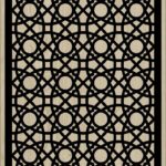 Decorative Slotted Panel 233 Pattern PDF File