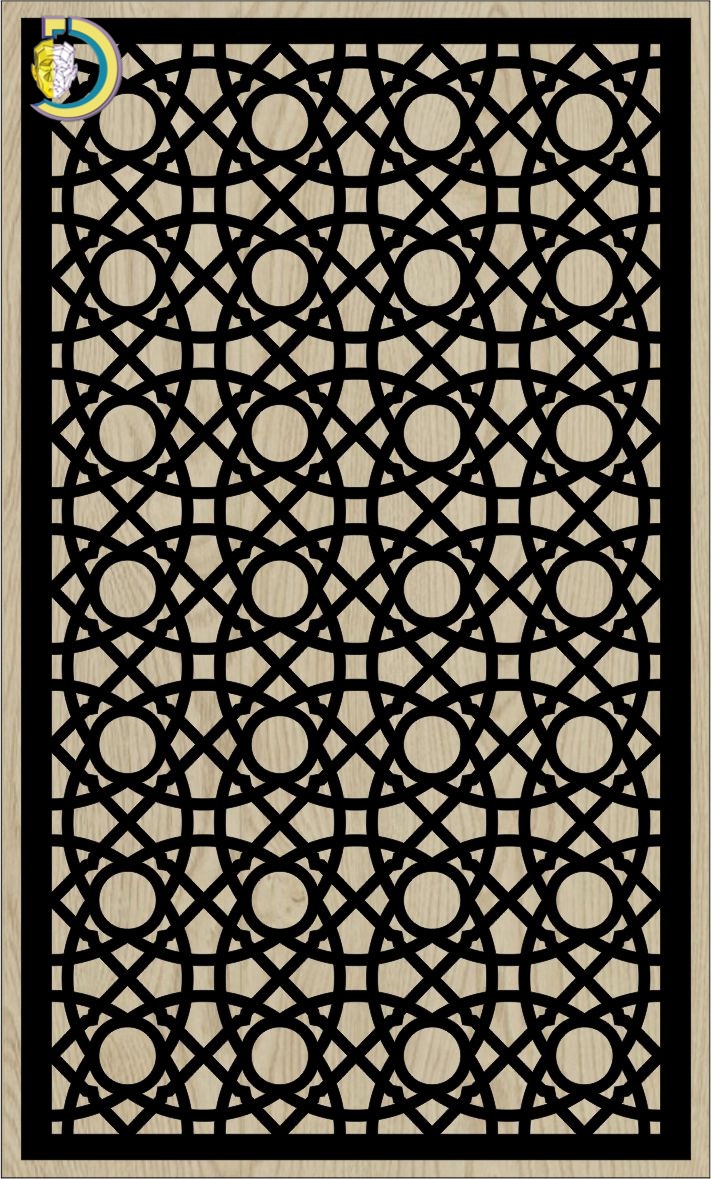 Decorative Slotted Panel 233 Pattern PDF File