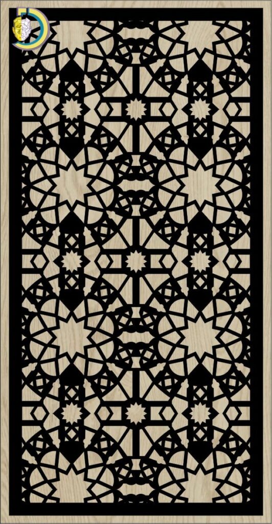 Decorative Slotted Panel 235 Pattern PDF File