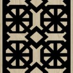 Decorative Slotted Panel 236 Pattern PDF File