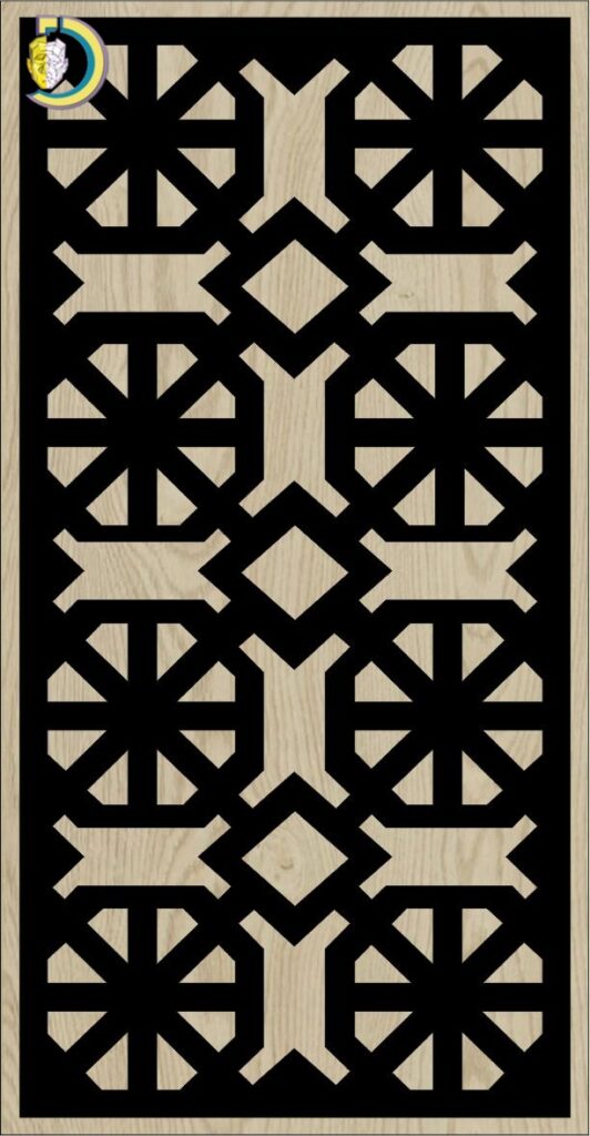 Decorative Slotted Panel 236 Pattern PDF File