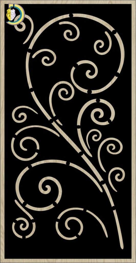 Decorative Slotted Panel 239 Pattern PDF File