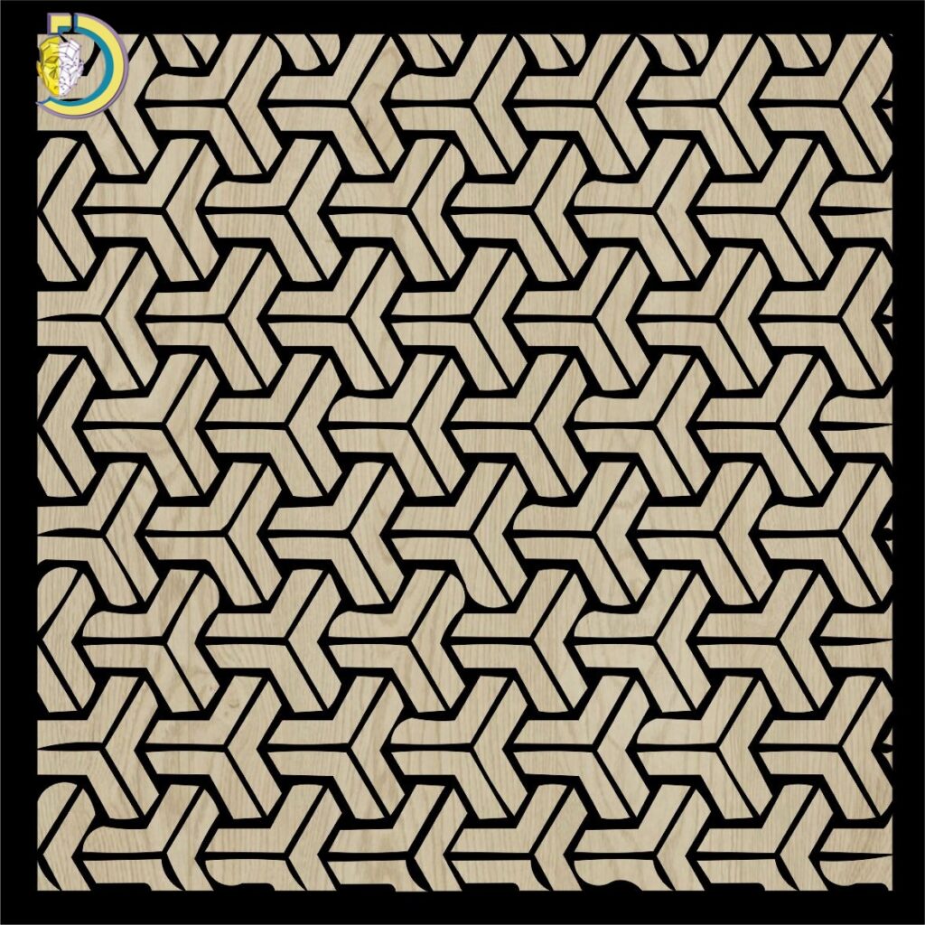 Decorative Slotted Panel 242 Pattern PDF File