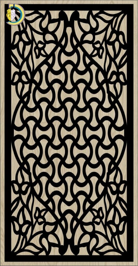 Decorative Slotted Panel 245 Pattern PDF File