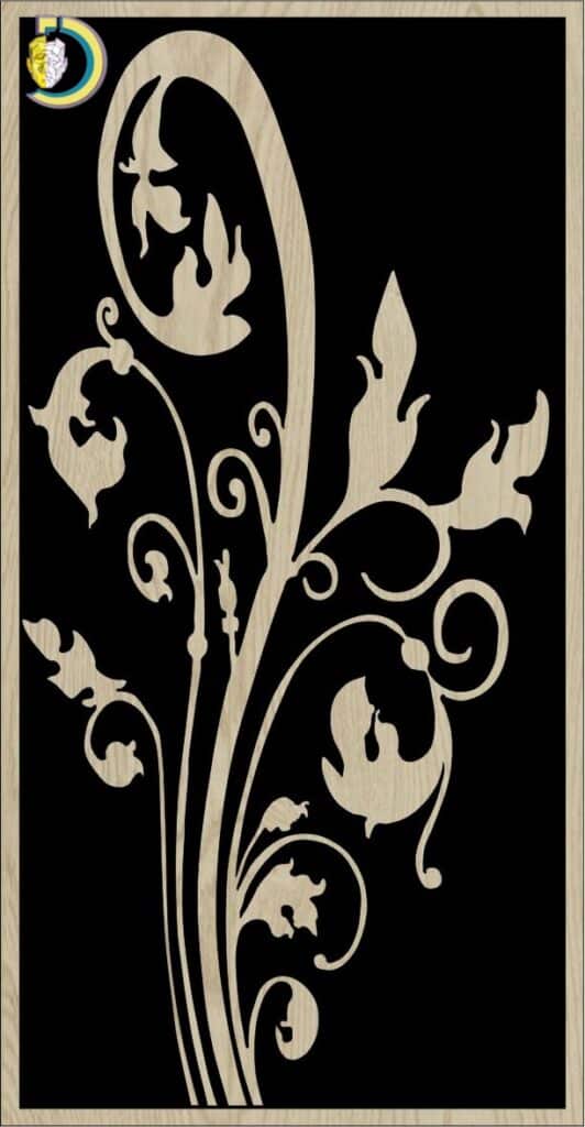 Decorative Slotted Panel 247 Pattern PDF File