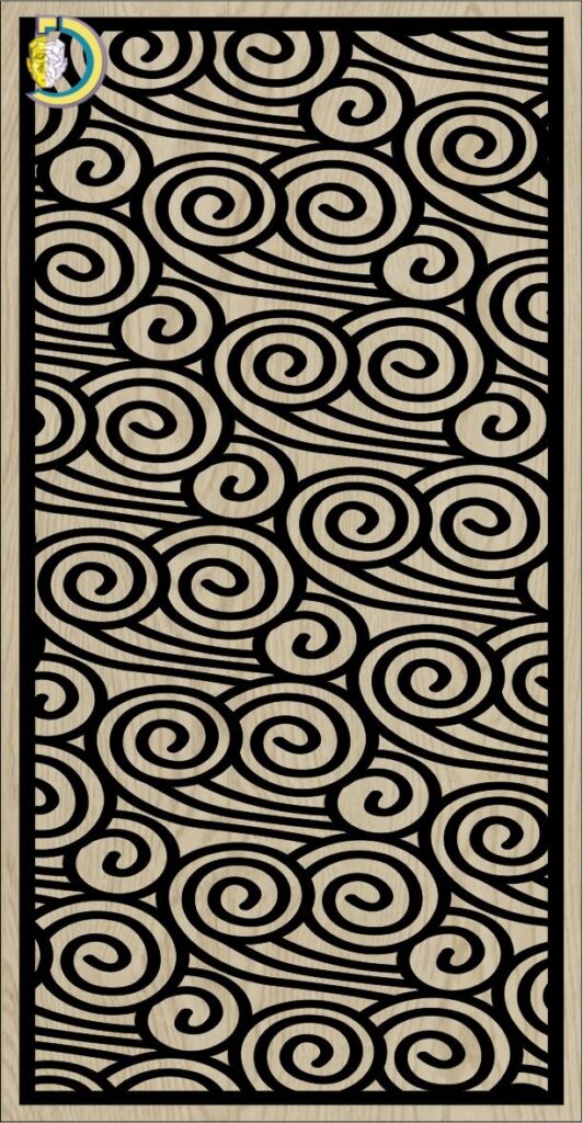 Decorative Slotted Panel 250 Pattern PDF File