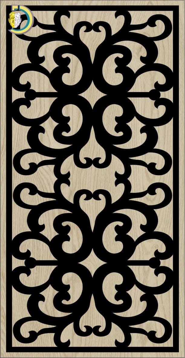 Decorative Slotted Panel 251 Pattern PDF File