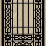 Decorative Slotted Panel 254 Pattern PDF File