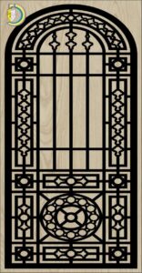 Decorative Slotted Panel 254 Pattern PDF File