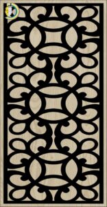 Decorative Slotted Panel 259 Pattern PDF File