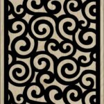 Decorative Slotted Panel 26 Pattern PDF File