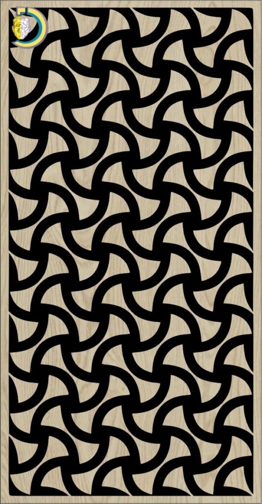 Decorative Slotted Panel 263 Pattern PDF File