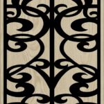 Decorative Slotted Panel 268 Pattern PDF File