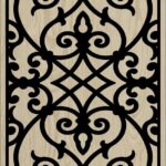 Decorative Slotted Panel 269 Pattern PDF File