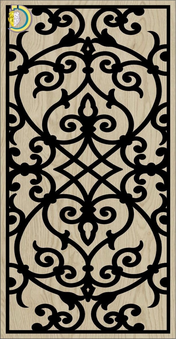 Decorative Slotted Panel 269 Pattern PDF File